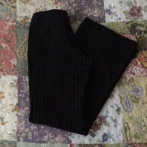 Black & White Striped Pants